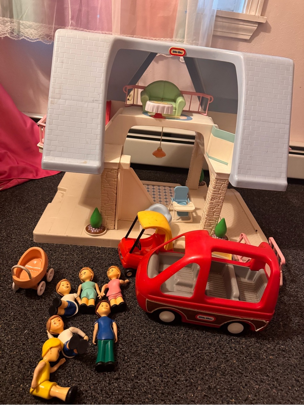 Vintage little tikes Family Playset with accessories - Picture 5 of 5